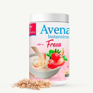 avena instantánea sabor fresa