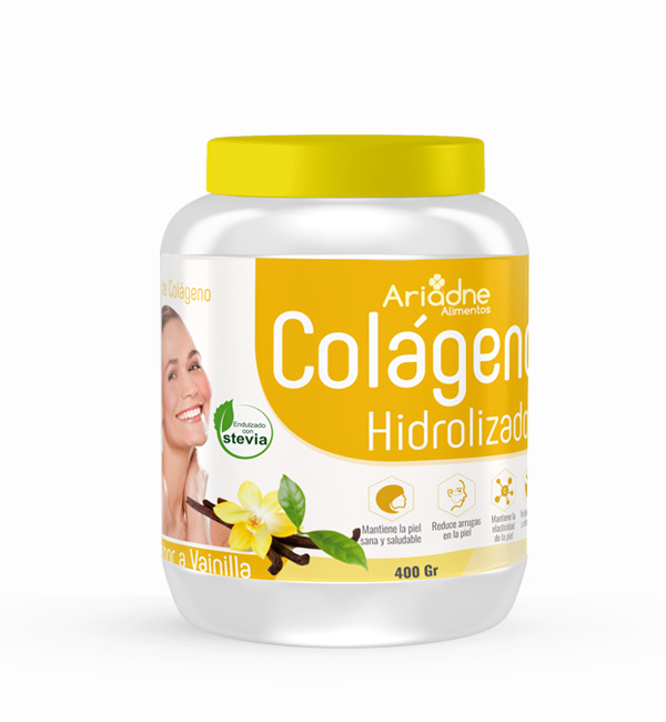 colágeno hidrolizado sabor vainilla