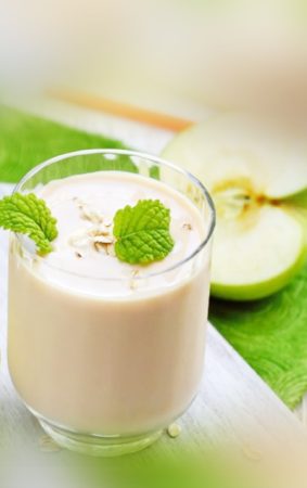 Banner de avena instantánea