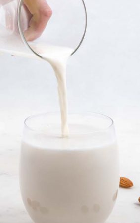 Leche de almendra